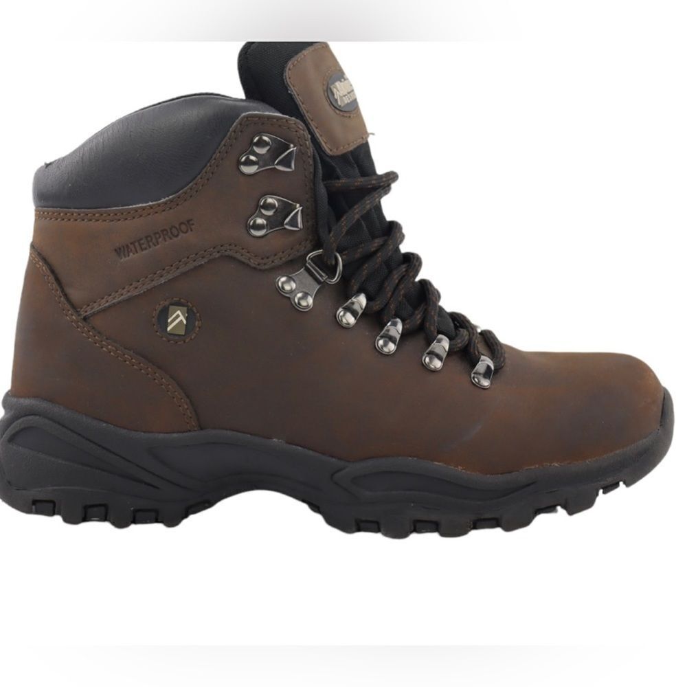 Alpineย DesignโGrand woman brown leather waterproof hiking bootsโ6.5